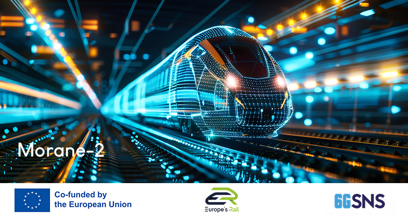 MORANE-2 está cofinanciada por Europe’s Rail (EU-RAIL) y el European Smart Networks and Services Joint Undertakings (SNS JUs)